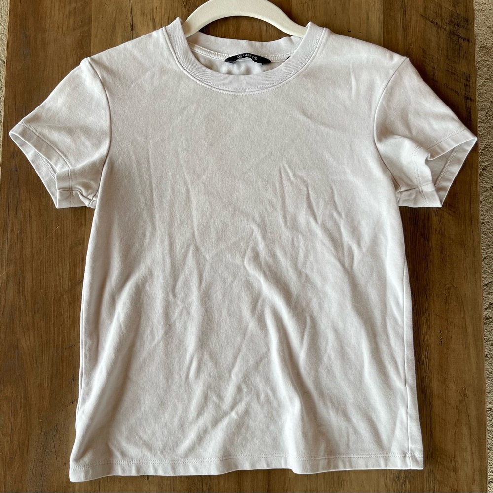 Cuts Clothing White Tomboy Tee